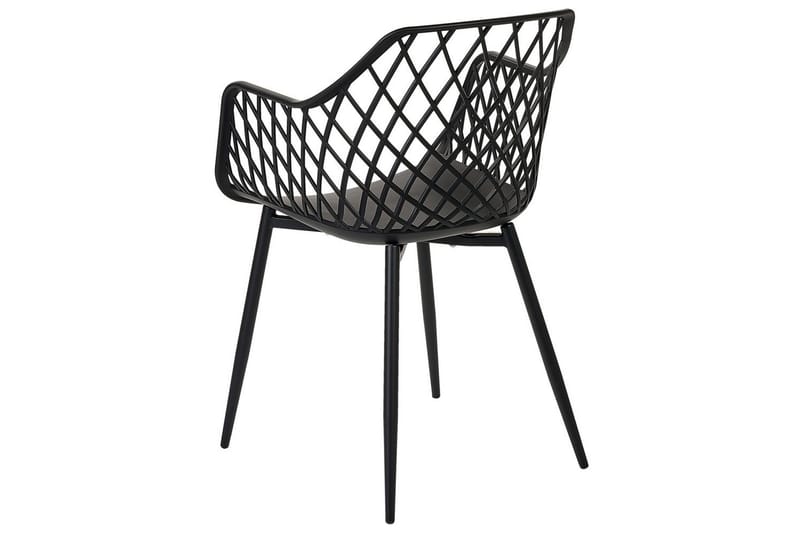 Setti kahdesta ruokatuolista Nashua ll - Musta - Huonekalut - Tuoli & nojatuoli - Ruokapöydän tuolit