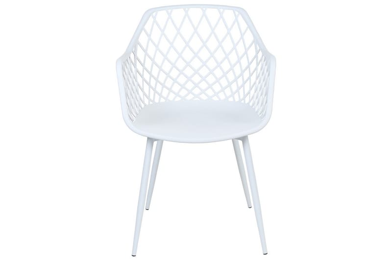 Setti kahdesta ruokatuolista Nashua ll - Valkoinen - Huonekalut - Tuoli & nojatuoli - Ruokapöydän tuolit