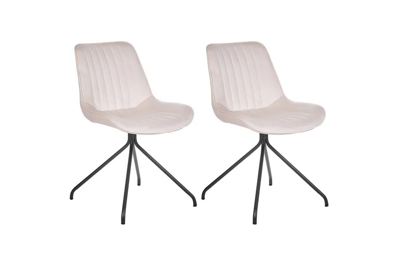 Setti kahdesta ruokatuolista Navasota, Beige