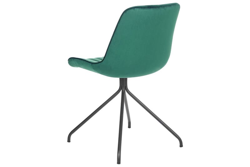 Setti kahdesta ruokatuolista Navasota - Vihreä, musta - Huonekalut - Tuoli & nojatuoli - Ruokapöydän tuolit