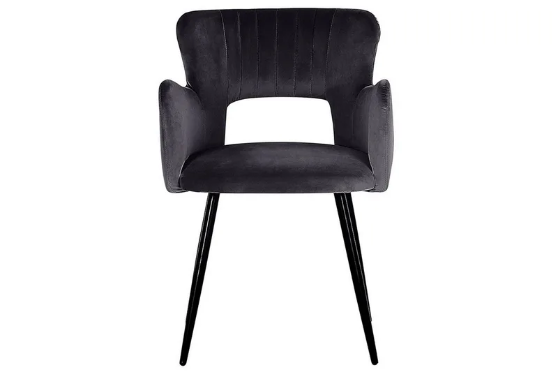 Setti kahdesta ruokatuolista Sanilac - Musta - Huonekalut - Tuoli & nojatuoli - Ruokapöydän tuolit