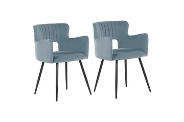 Setti kahdesta ruokatuolista Sanilac