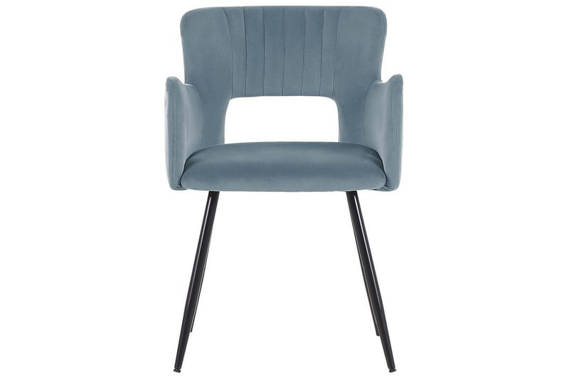 Setti kahdesta ruokatuolista Sanilac - Vaaleansininen, Musta - Huonekalut - Tuoli & nojatuoli - Ruokapöydän tuolit