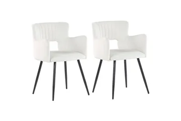 Setti kahdesta ruokatuolista Sanilac