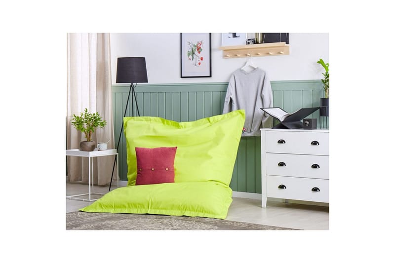 Sittsäck Beliani Fuzzy Beige, brun, 140x180x20 cm Green - Huonekalut - Tuoli & nojatuoli - Säkkituoli