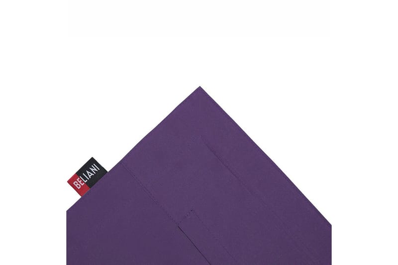Sittsäck Beliani Fuzzy Beige, brun, 140x180x20 cm Violet - Huonekalut - Tuoli & nojatuoli - Säkkituoli