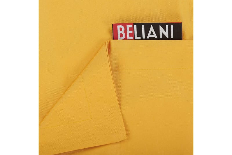 Sittsäck Beliani Fuzzy Blå, 180x230x20 cm Yellow - Huonekalut - Tuoli & nojatuoli - Säkkituoli