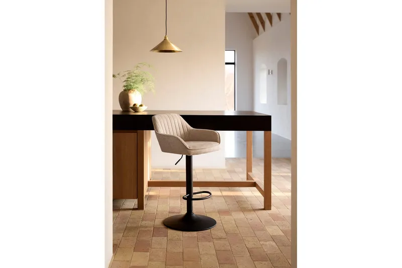 Sonal Baarituoli - Beige - Huonekalut - Tuoli & nojatuoli - Baarituoli