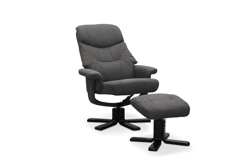 Sunar Nojatuoli - Tummanharmaa - Huonekalut - Tuoli & nojatuoli - Nojatuoli & lepotuoli - Nojatuoli rahilla