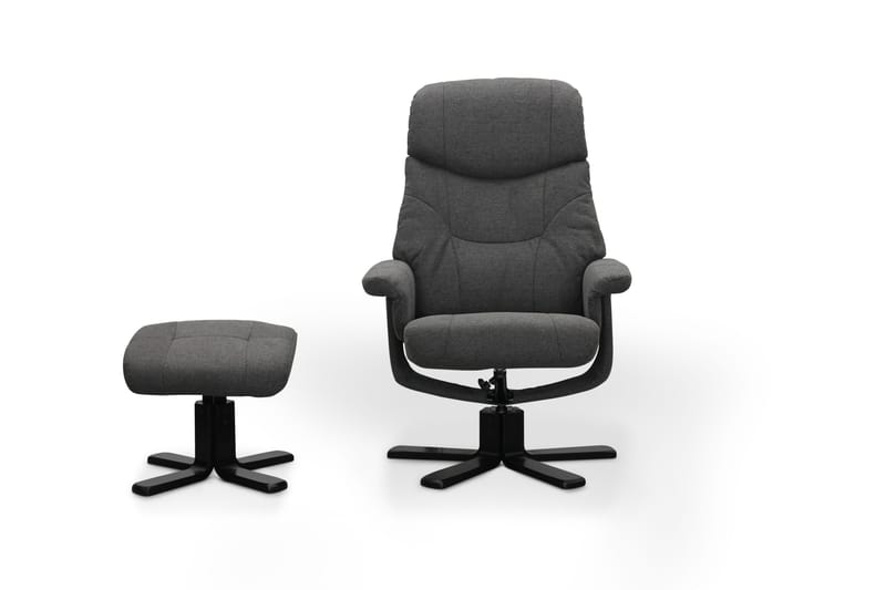 Sunar Nojatuoli - Tummanharmaa - Huonekalut - Tuoli & nojatuoli - Nojatuoli & lepotuoli - Nojatuoli rahilla