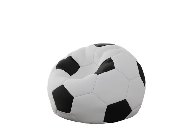 Svalliden Säkkituoli 95 cm, Valkoinen / Musta