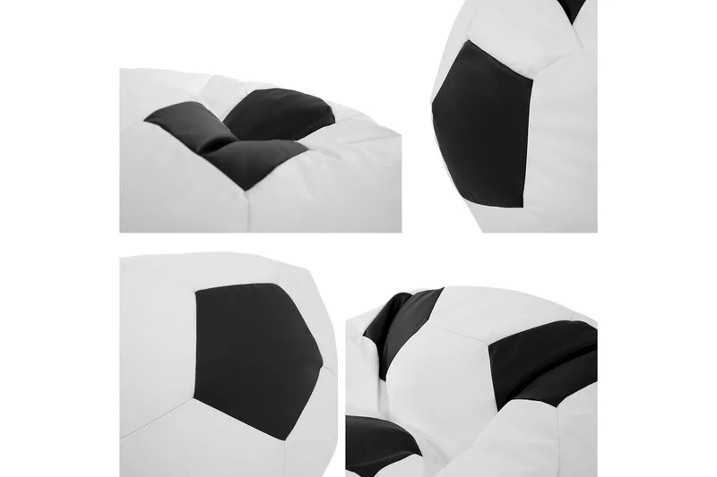 Svalliden Säkkituoli 95 cm - Valkoinen / Musta - Huonekalut - Tuoli & nojatuoli - Säkkituoli