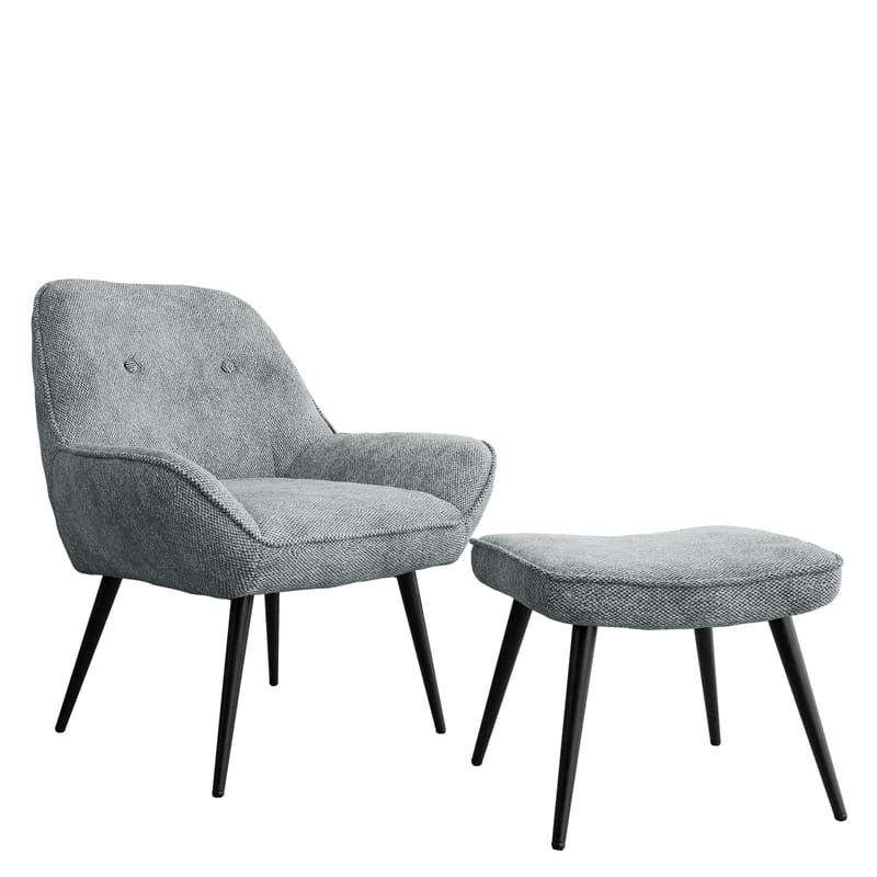 Sylvar Nojatuoli - Harmaa - Huonekalut - Tuoli & nojatuoli - Nojatuoli & lepotuoli