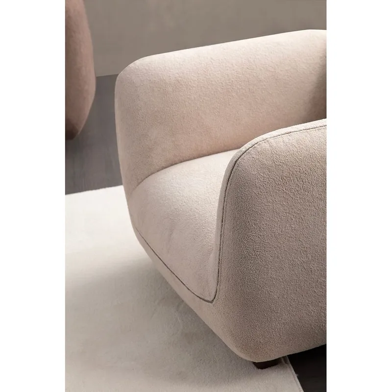 Talrosen Loungenoja­tuoli - Kermanvalkoinen - Huonekalut - Tuoli & nojatuoli - Nojatuoli & lepotuoli