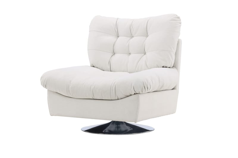 Tavallinen käsinojallinen nojatuoli Venture Home Florens-nojatuoli Luonnonvalkoinen - Huonekalut - Tuoli & nojatuoli - Nojatuoli & lepotuoli