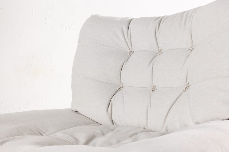 Tavallinen käsinojallinen nojatuoli Venture Home Florens-nojatuoli Luonnonvalkoinen - Huonekalut - Tuoli & nojatuoli - Nojatuoli & lepotuoli