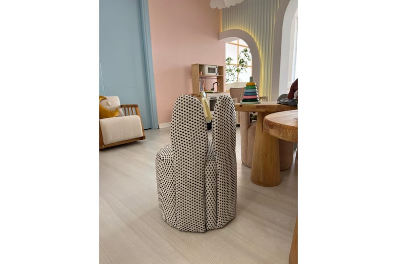 Tavsan Nojatuoli - Musta/Valkoinen - Huonekalut - Lasten kalusteet - Lasten tuoli & juniorituoli - Lasten nojatuoli