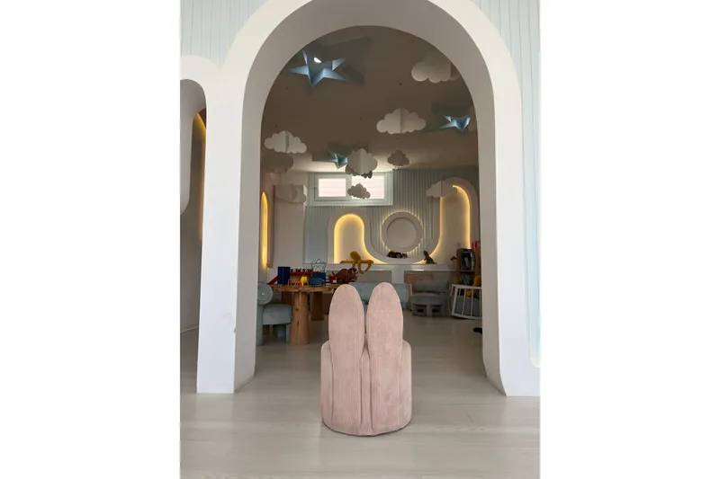 Tavsan Nojatuoli - Roosa - Huonekalut - Lasten kalusteet - Lasten tuoli & juniorituoli - Lasten nojatuoli