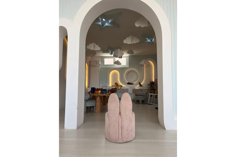 Tavsan Nojatuoli - Roosa - Huonekalut - Lasten kalusteet - Lasten tuoli & juniorituoli - Lasten nojatuoli