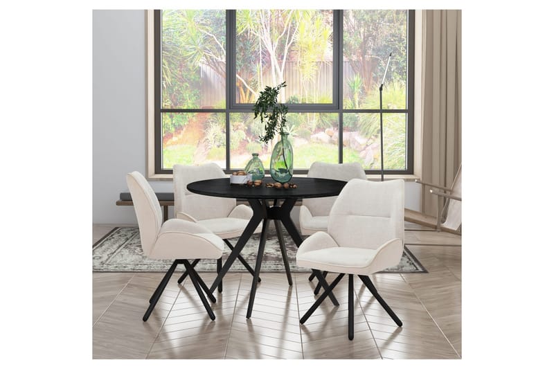 Tilde Matstol - Valkoinen - Huonekalut - Tuoli & nojatuoli - Ruokapöydän tuolit