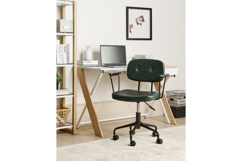 Toimistotuoli Algerita Vihreä - Vihreä - Huonekalut - Tuoli & nojatuoli - Työtuolit