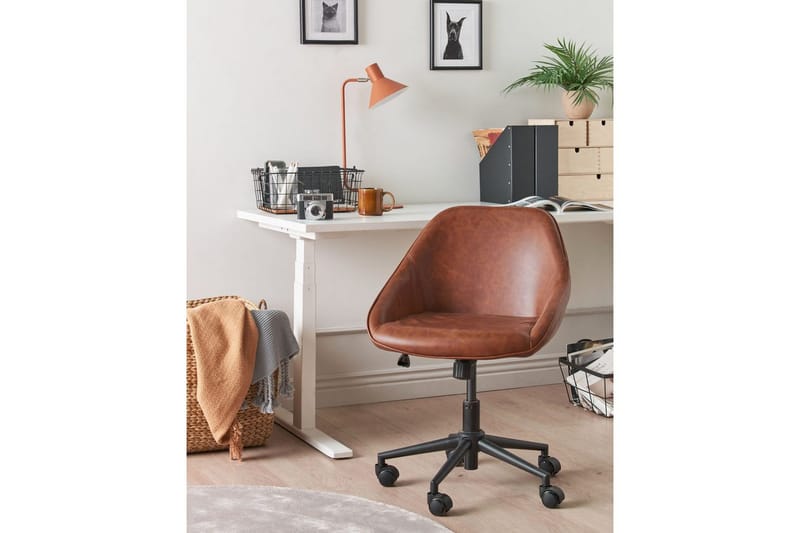 Toimistotuoli Bardsdale Ruskea/Musta - Ruskea/Musta - Huonekalut - Tuoli & nojatuoli - Työtuolit