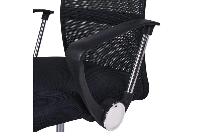 Toimistotuoli Best Musta/Hopea - Musta/Hopea - Huonekalut - Tuoli & nojatuoli - Työtuolit