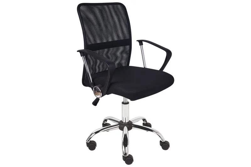 Toimistotuoli Best Musta/Hopea - Musta/Hopea - Huonekalut - Tuoli & nojatuoli - Työtuolit