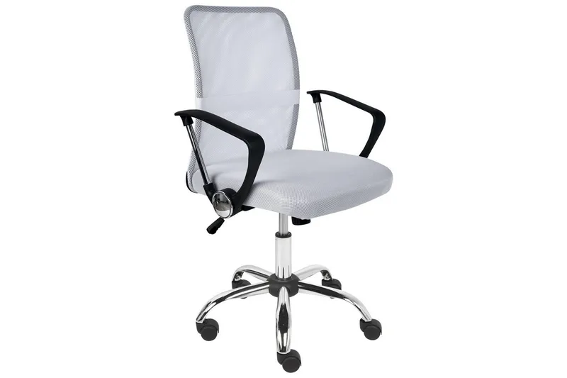 Toimistotuoli Best Valkoinen/hopea/musta/harmaa - Valkoinen/hopea/musta/harmaa - Huonekalut - Tuoli & nojatuoli - Työtuolit