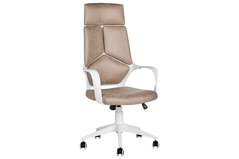 Toimistotuoli Delight Beige/valkoinen - Beige/valkoinen - Huonekalut - Tuoli & nojatuoli - Työtuolit
