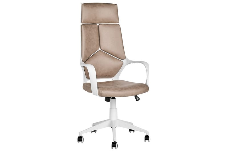 Toimistotuoli Delight Beige/valkoinen - Beige/valkoinen - Huonekalut - Tuoli & nojatuoli - Työtuolit