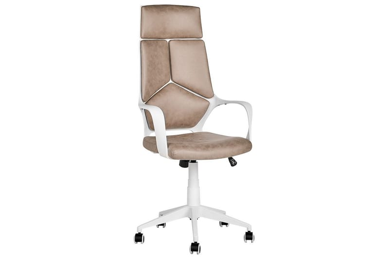 Toimistotuoli Delight Beige/valkoinen - Beige/valkoinen - Huonekalut - Tuoli & nojatuoli - Työtuolit