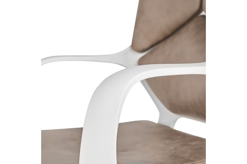 Toimistotuoli Delight Beige/valkoinen - Beige/valkoinen - Huonekalut - Tuoli & nojatuoli - Työtuolit