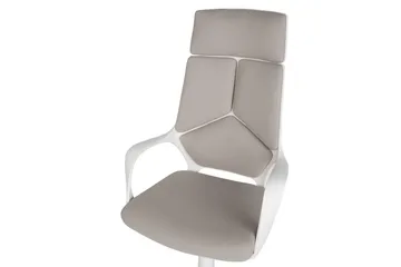 Toimistotuoli Delight Taupe/valkoinen - Taupe/valkoinen - Huonekalut - Tuoli & nojatuoli - Työtuolit