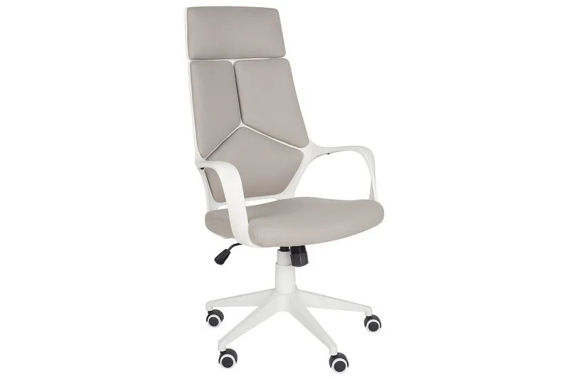 Toimistotuoli Delight Taupe/valkoinen - Taupe/valkoinen - Huonekalut - Tuoli & nojatuoli - Työtuolit