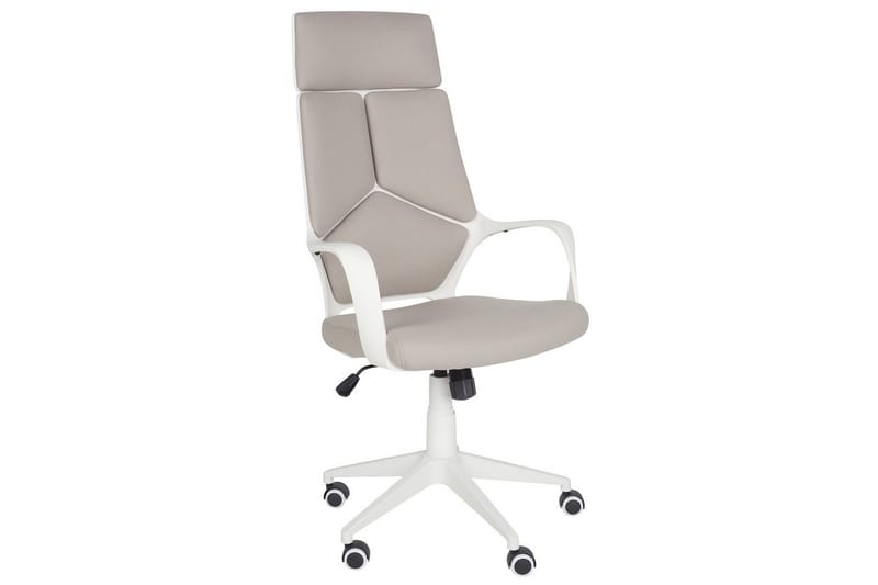 Toimistotuoli Delight Taupe/valkoinen - Taupe/valkoinen - Huonekalut - Tuoli & nojatuoli - Työtuolit