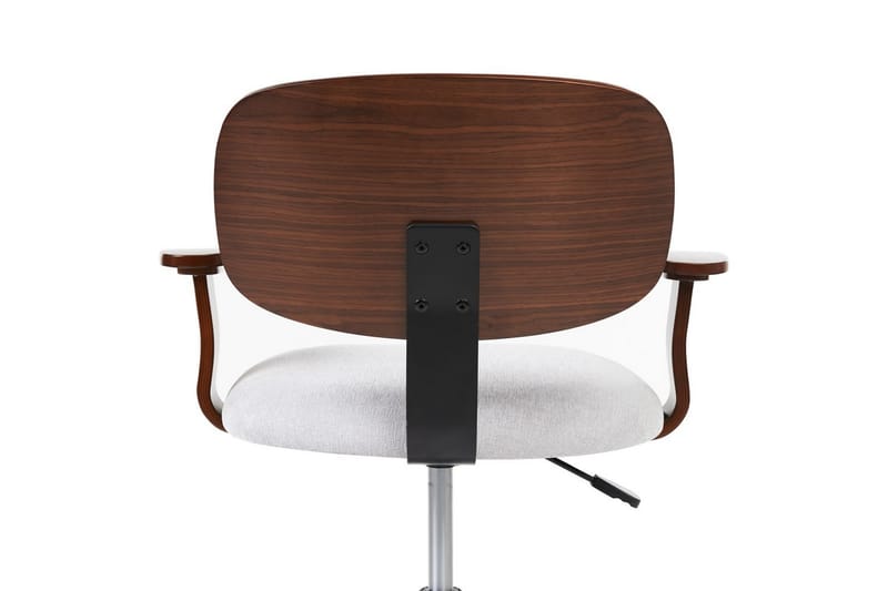 Toimistotuoli Gunnison - Tumma puu, harmaa - Huonekalut - Tuoli & nojatuoli - Työtuolit