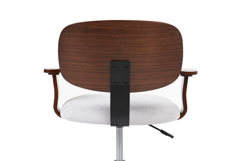 Toimistotuoli Gunnison - Tumma puu, harmaa - Huonekalut - Tuoli & nojatuoli - Työtuolit