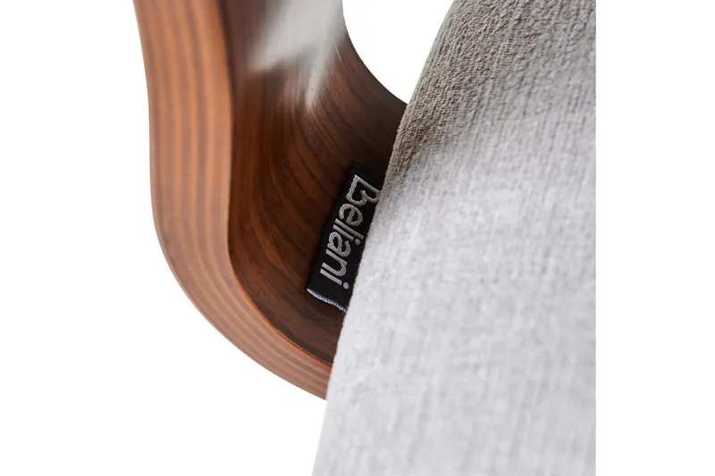 Toimistotuoli Gunnison - Tumma puu, harmaa - Huonekalut - Tuoli & nojatuoli - Työtuolit