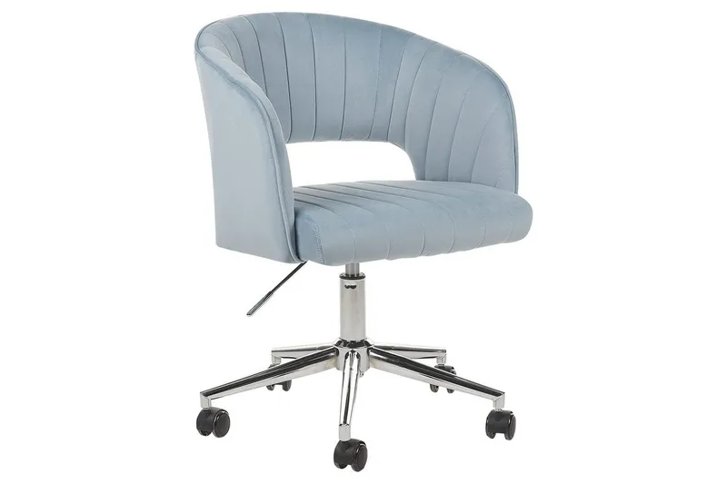 Toimistotuoli Katonah Sininen/Musta/Hopea - Sininen/Musta/Hopea - Huonekalut - Tuoli & nojatuoli - Työtuolit