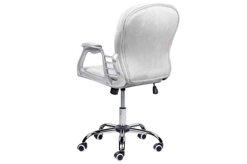Toimistotuoli kristalleilla Princess Harmaa/hopea/musta - Harmaa/hopea/musta - Huonekalut - Tuoli & nojatuoli - Työtuolit