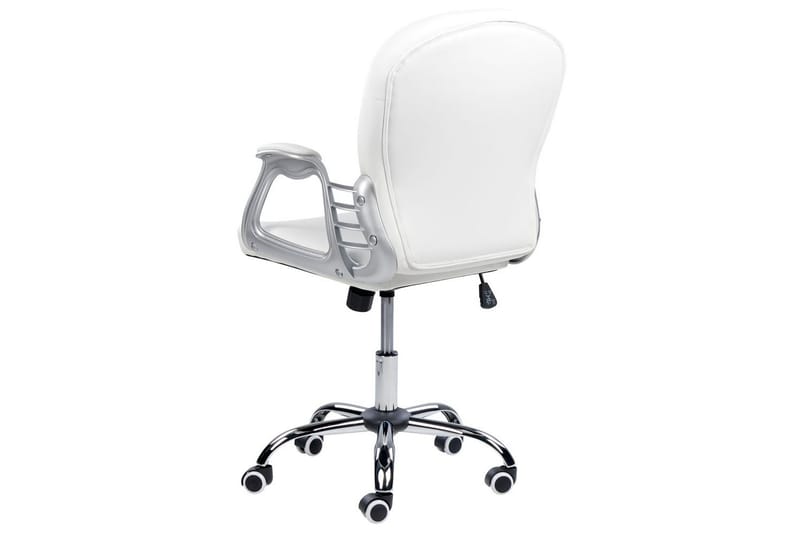 Toimistotuoli kristalleilla Princess Valkoinen/musta/hopea - Valkoinen/musta/hopea - Huonekalut - Tuoli & nojatuoli - Työtuolit