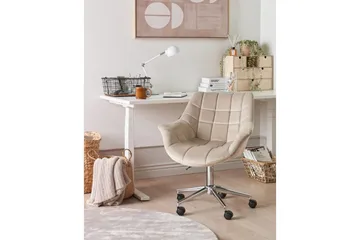 Toimistotuoli Labelle Beige - Beige - Huonekalut - Tuoli & nojatuoli - Työtuolit