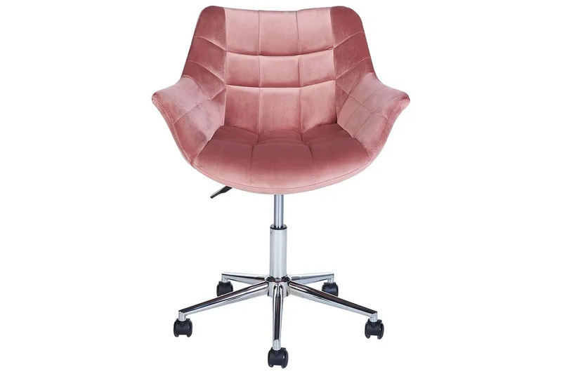 Toimistotuoli Labelle Vaaleanpunainen - Vaaleanpunainen - Huonekalut - Tuoli & nojatuoli - Työtuolit