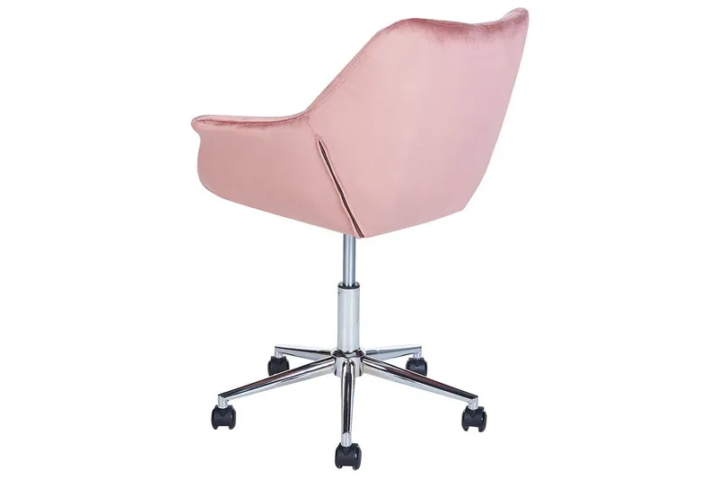 Toimistotuoli Labelle Vaaleanpunainen - Vaaleanpunainen - Huonekalut - Tuoli & nojatuoli - Työtuolit