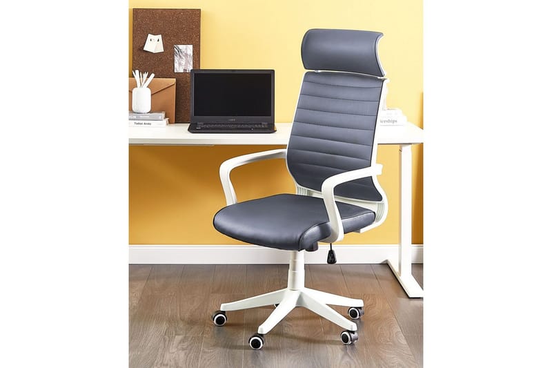 Toimistotuoli Leader Harmaa/valkoinen - Harmaa/valkoinen - Huonekalut - Tuoli & nojatuoli - Työtuolit