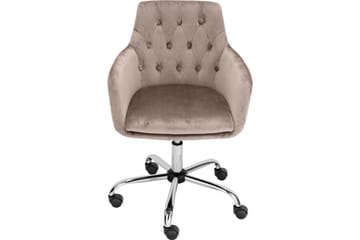 Toimistotuoli Loft24 Toimistotuoli Perry taupe Taupe - Huonekalut - Tuoli & nojatuoli - Työtuolit