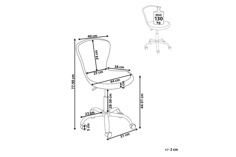 Toimistotuoli Margate - Huonekalut - Tuoli & nojatuoli - Työtuolit