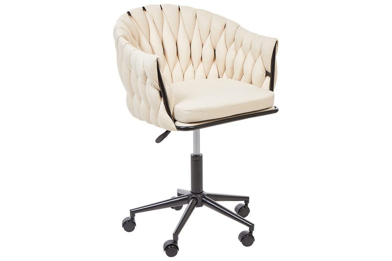 Toimistotuoli Milano Beige/musta - Beige/musta - Huonekalut - Tuoli & nojatuoli - Työtuolit