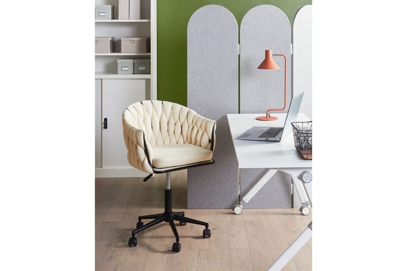 Toimistotuoli Milano Beige/musta - Beige/musta - Huonekalut - Tuoli & nojatuoli - Työtuolit